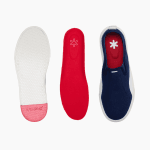 Enhanced Canvas Slip On – Wavey Blue – 4 - Image 8