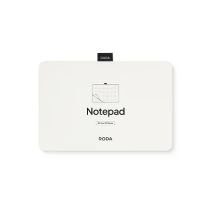 Roda notepad A5 dot grid 210x140mm open page