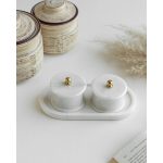 Two Trinkets with one marble tray by Marbleous — view 3
