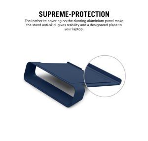 Arete Laptop Stand - Blue | Platform Collection | KlippiK Kuwait UAE Saudi