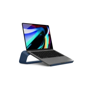 Arete Laptop Stand - Blue | Platform Collection | KlippiK Kuwait UAE Saudi