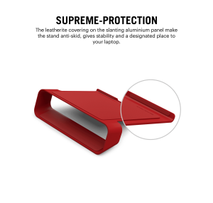 Arete Laptop Stand - Red | Platform Collection | KlippiK Kuwait UAE Saudi