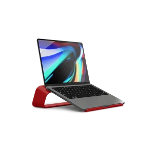Arete Laptop Stand - Red | Platform Collection | KlippiK Kuwait UAE Saudi