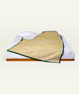 Beige Green Silent stripes