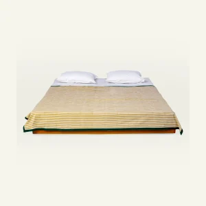 Beige Green Silent stripes
