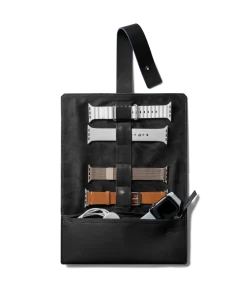 Black Row Watchband Folio