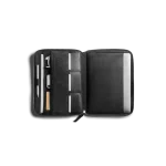 Urbane Tech Folio Black by DailyObjects – vegan leather tech organiser for MacBook Pro 14 inch