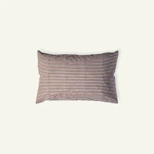 Brown Indigo Silent stripes Body Pillow Cover