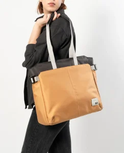Charcoal-Amber Key Tote Bag