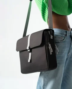 Charcoal Mantle Messenger Bag