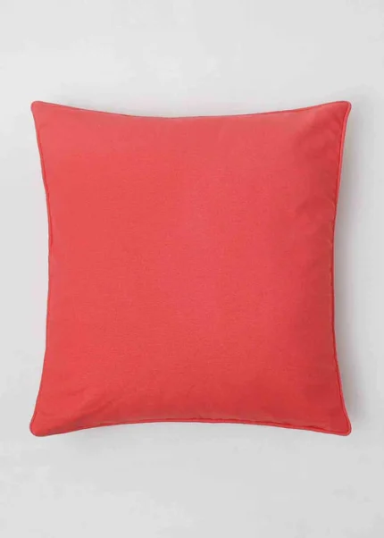 Yellow Dwelling Cherry Red Cushion Cover - Red (24" x 24") — view 2