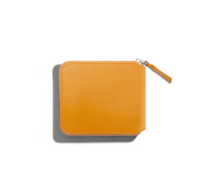 Get Amazing Vegan Zip Wallet for women - Chrome Yellow | Online Shopping | Klippik Kuwait UAE Saudi