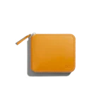 Get Amazing Vegan Zip Wallet for women - Chrome Yellow | Online Shopping | Klippik Kuwait UAE Saudi