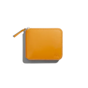 Get Amazing Vegan Zip Wallet for women - Chrome Yellow | Online Shopping | Klippik Kuwait UAE Saudi