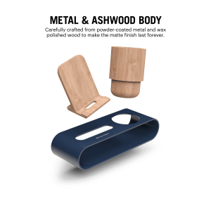 Cirque Phone and Pen Stand - Blue Shop Online - Platform Collection | Klippik Kuwait UAE Saudi
