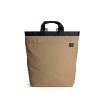 Sand Pivot Carrypack front view — DailyObjects Marine Weave recycled-nylon daypack
