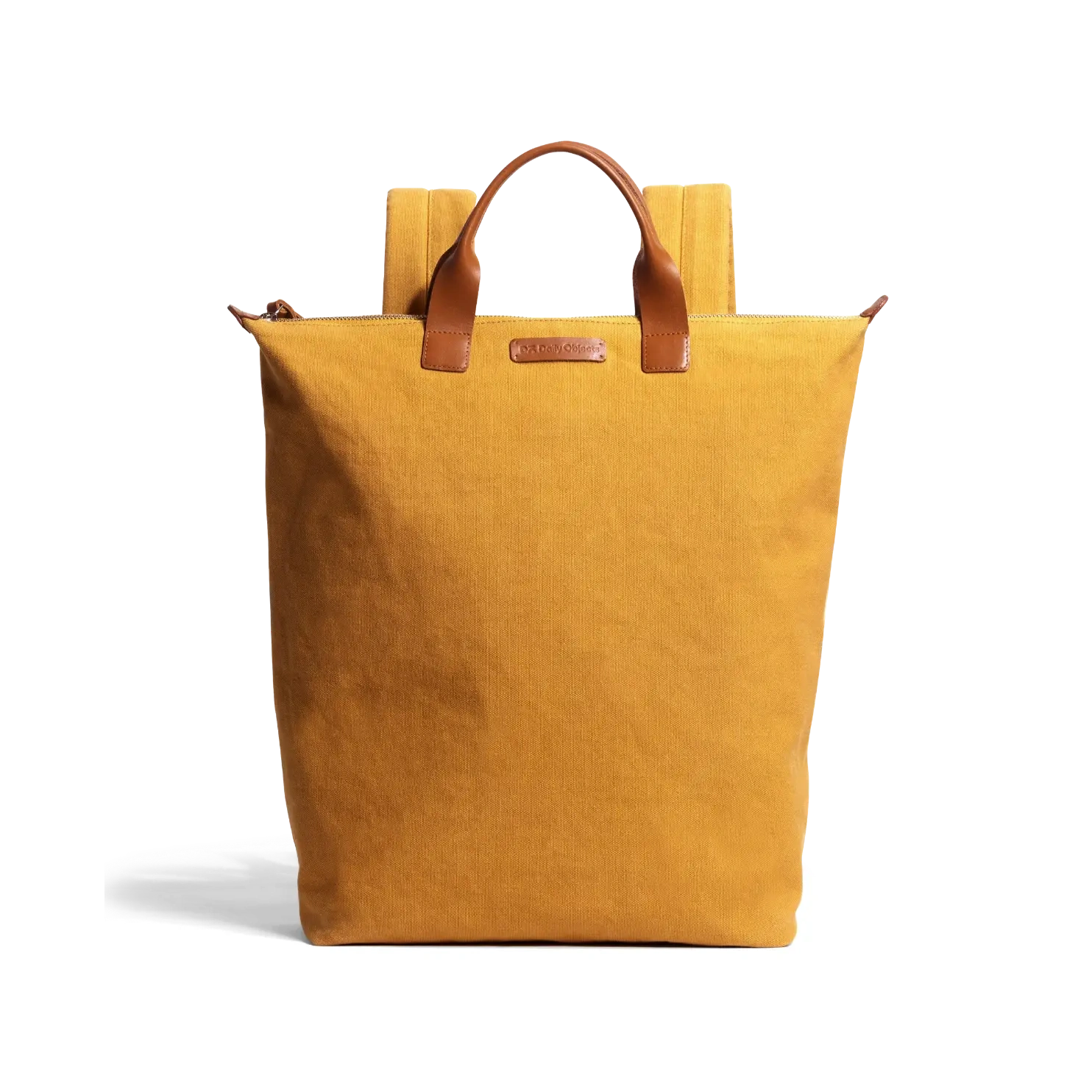 DailyObjects-Mustard-Yellow-City-Compact-Backpack Mustard-Yellow-City-Compact
