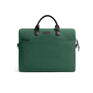 Forest Green City Compact Fleet Messenger Bag