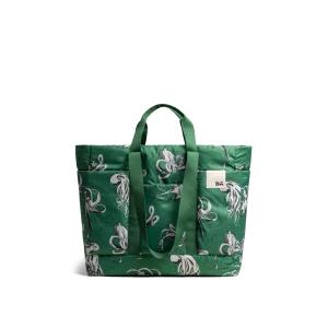 Squid Idyll Tote Bag — lightweight tote with twin shoulder handles, shown on white
