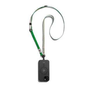 Grey-Green Crossbody Phone Lanyard - Strap