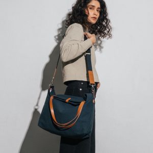 Midnight Blue Buoy Tote Bag | Klippik | Best Tote Bags | Online Shopping | Kuwait UAE Saudi