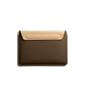 Walnut Brown SnapOn Envelope Sleeve For Macbook Pro | Online Shopping | Klippik.com | Kuwait UAE Saudi