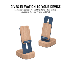 Mount Adjustable Phone Stand - Blue | Klippik Platform Collection | Kuwait UAE Saudi