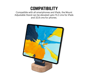 Mount Adjustable Phone Stand - Blue | Klippik Platform Collection | Kuwait UAE Saudi