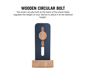 Mount Adjustable Phone Stand - Blue | Klippik Platform Collection | Kuwait UAE Saudi