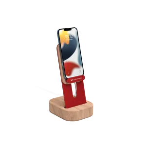 Mount Adjustable Phone Stand - Red | Klippik Platform Collection | Kuwait UAE Saudi
