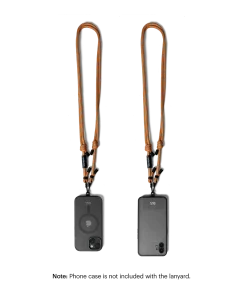 Orange Crossbody Phone Lanyard - Cord