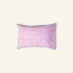 Pink Green Pure stripes Body Pillow Cover