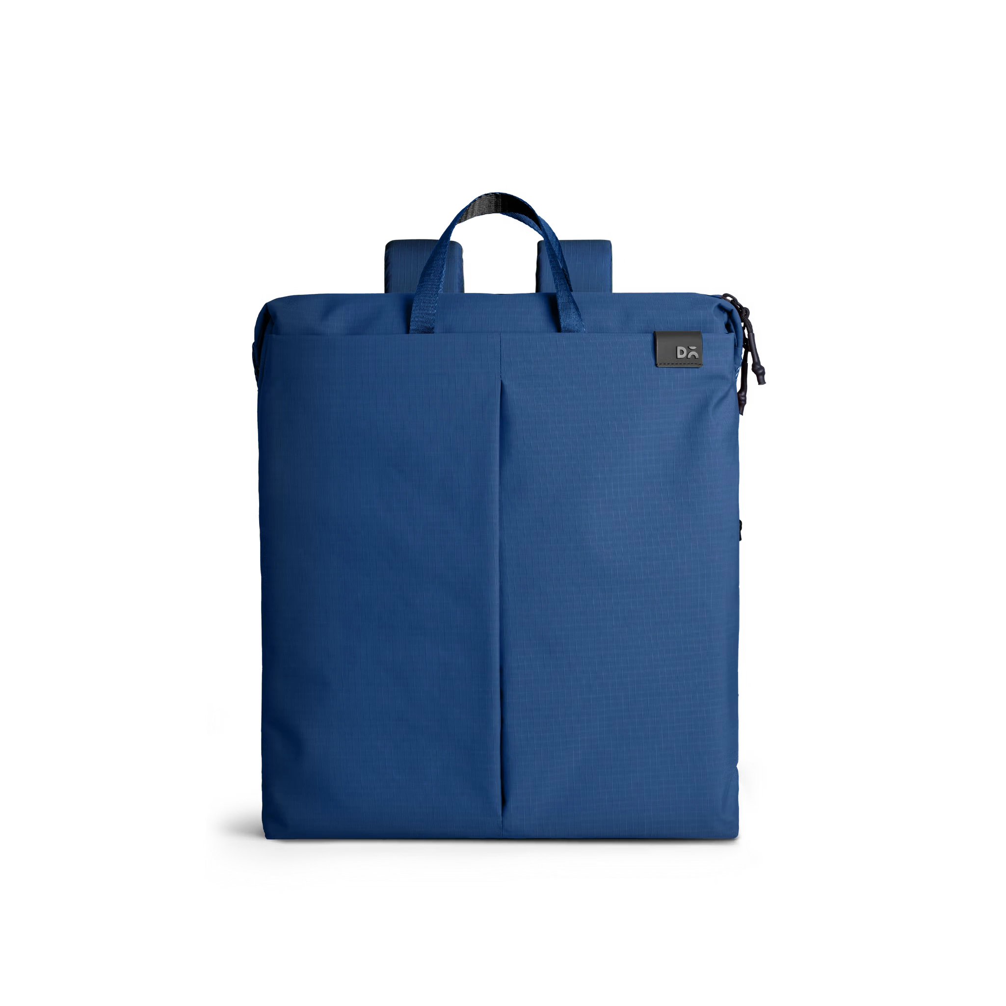 PivoT-WorkPack-Lagoon Lagoon Pivot Workpack front view — DailyObjects Marine Weave recycled-nylon work backpack