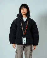 Red-Beige Crossbody Phone Lanyard - Cord — view 2