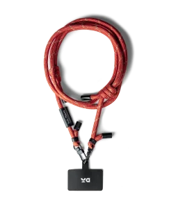 Red Crossbody Phone Lanyard - Cord