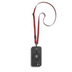 Red Leatherite Crossbody Phone Lanyard - Strap