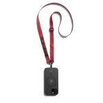 Red Crossbody Utility Phone Lanyard - Strap