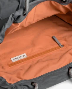 Slate Gray Parachute Tote Bag