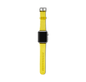 Spongebob Yellow Clear Apple WatchBand | Online Shopping | Klippik Kuwait UAE Saudi
