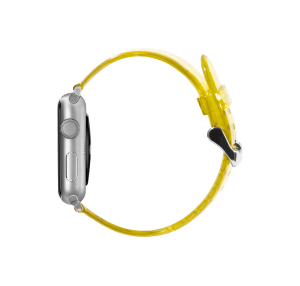 Spongebob Yellow Clear Apple WatchBand | Online Shopping | Klippik Kuwait UAE Saudi