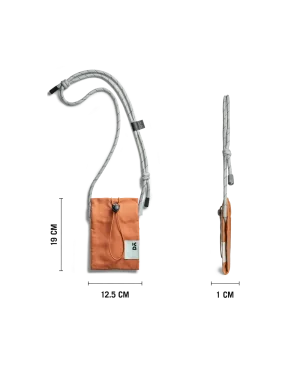 Tangerine Kick Phone Pocket