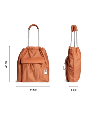 Tangerine Parachute Tote Bag