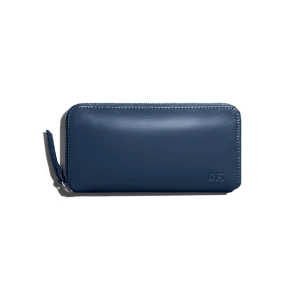 Ultramarine Blue Vegan Leather Women's Classic Wallet | Online Shopping | Kuwait UAE Saudi