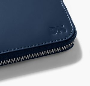 Get Amazing Vegan Zip Wallet for women - Ultramarine Blue | Online Shopping | Klippik Kuwait UAE Saudi