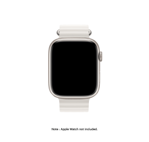 White Plunge Apple WatchBand | KlippiK | Shop Online | Kuwait UAE Saudi