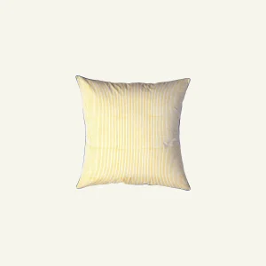 Yellow Indigo Pure stripes Body Cushion Cover