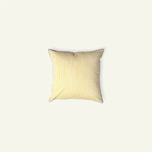 Yellow Indigo Pure stripes Body Cushion Cover