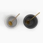 Marble Salt & Pepper Bowl Set - Round Trinkets – view 2