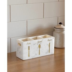 Marbleous Cutlery Holder For Kitchen (Spoon, Fork & Knives) – view 2