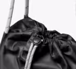 Carbon Black Court Crossbody Bag - Image 6